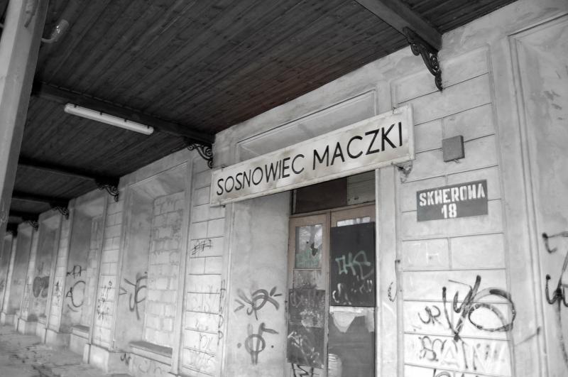 sosnowiec, maczki, dworzec pkp
