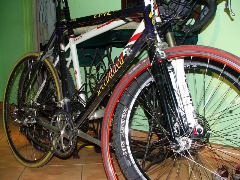 szosa, tył dura mavic, test ok