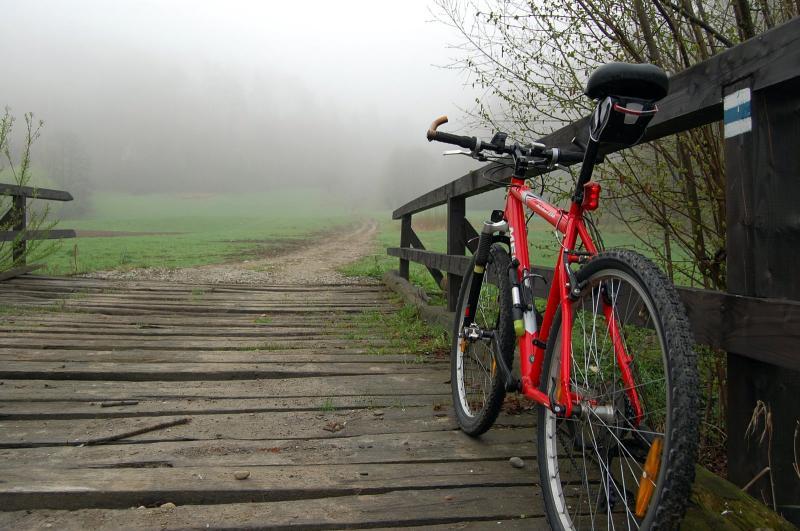 Melsztyn - merida przez most
