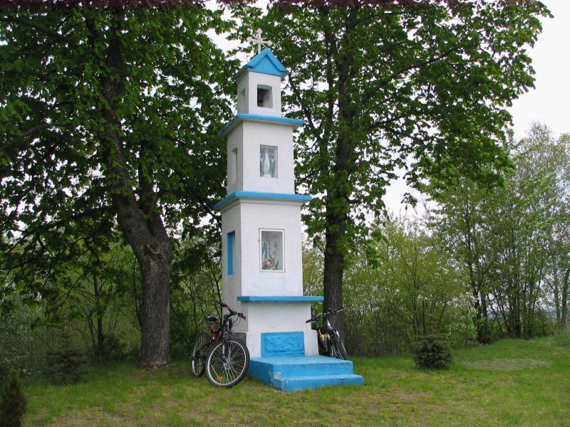 rowery, kapliczka, czernice
