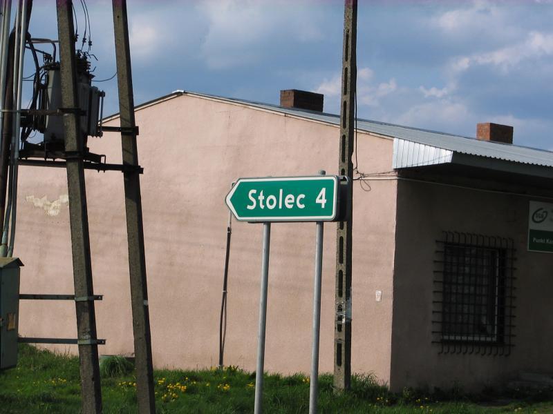 znak, drogowskaz, stolec