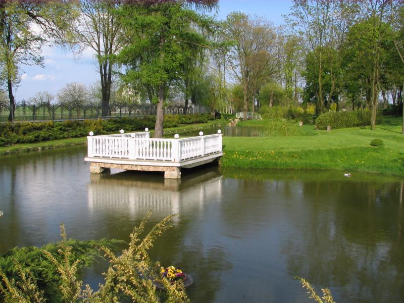 staw, dworek, wielgie