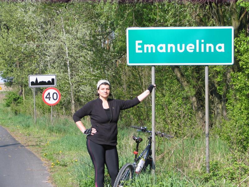 tablica, emanuelina, rower