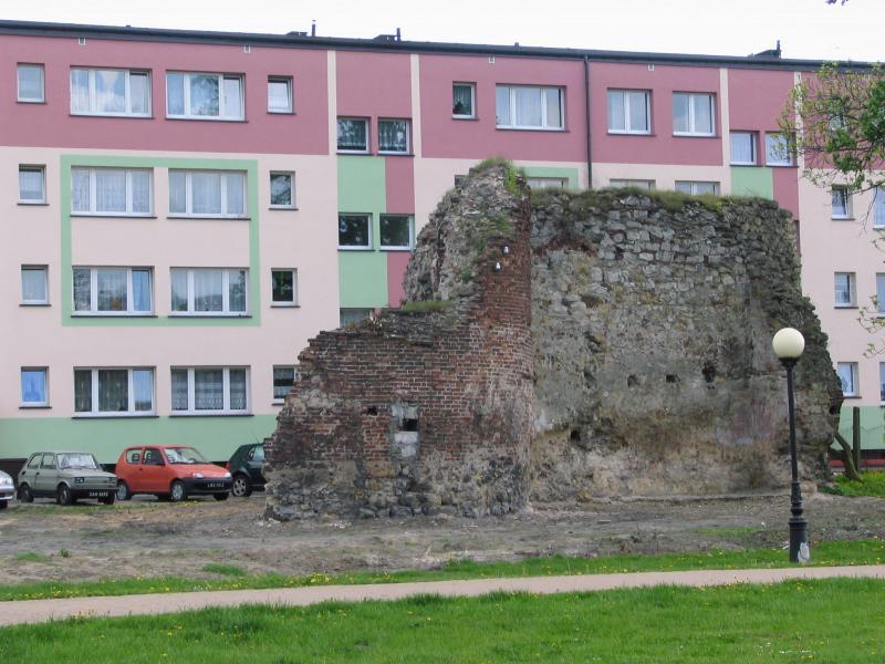 bloki, mury, wieluń