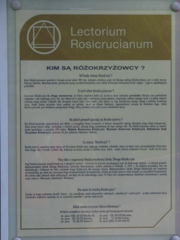 ośrodek, wieluń, różokrzyżowcy