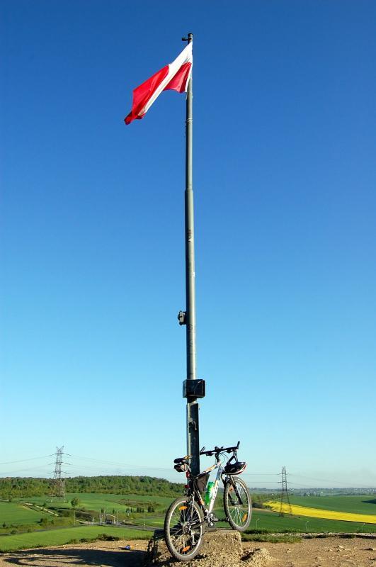 kopiec, kellys, piekary śląskie, kopiec wyzwolenia, rower
