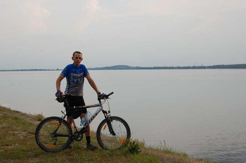 zbiornik, rower, dariusz, zbiornik imielin