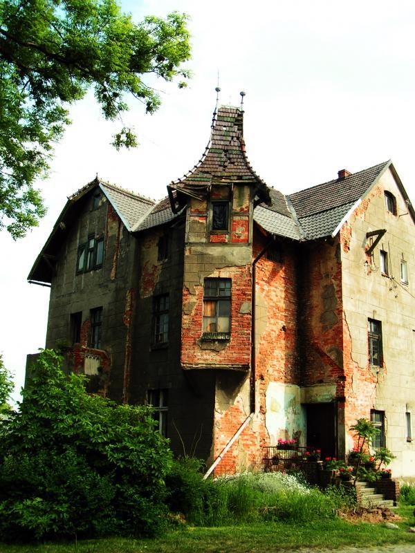 dom, ruina, krzyżanowice