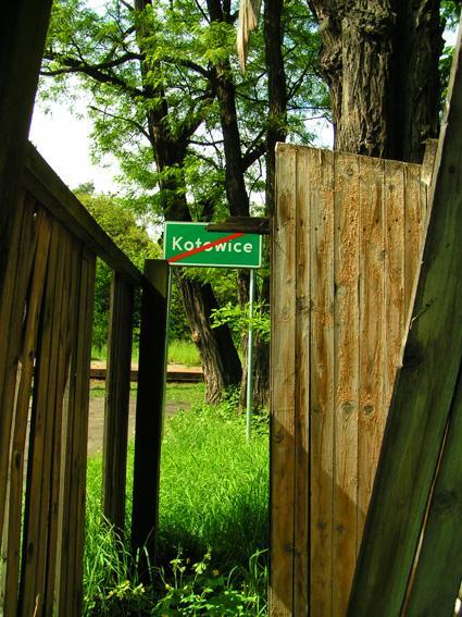 kotowice, latryna