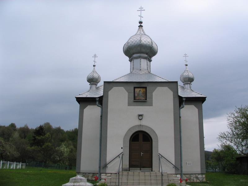 cerkiew, słowacja, srebrny dach