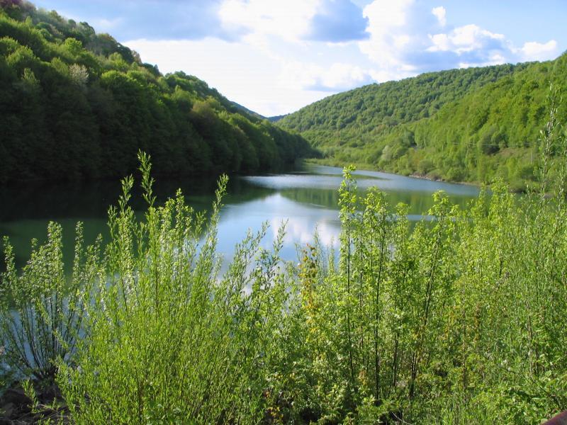 jezioro, góry, słowacja