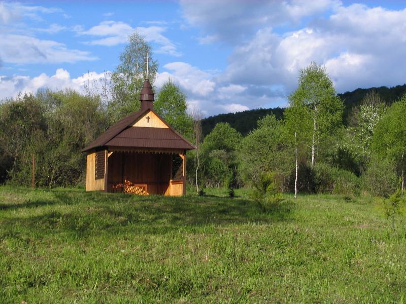 kapliczka, slowacja, bieszczady, ruskie