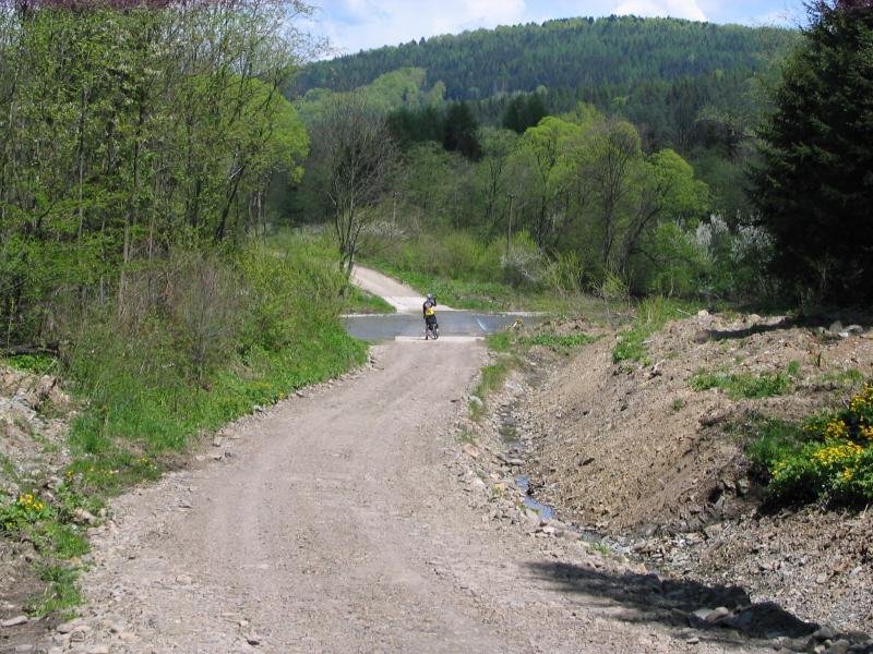 bród, bieszczady, osława