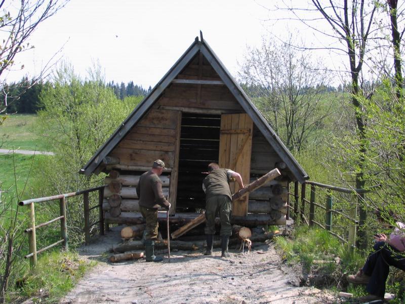 most, domek, bieszczady