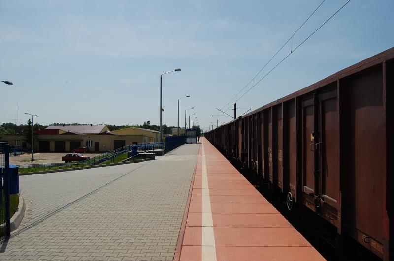 Włoszczowa północna – peron