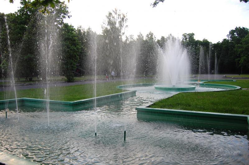 park, dąbrowa górnicza, zielona