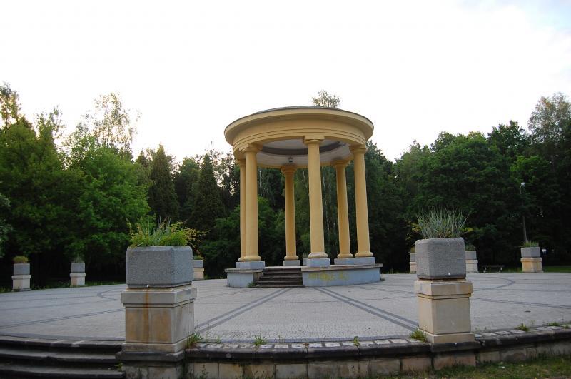 park, dąbrowa górnicza, park zielona