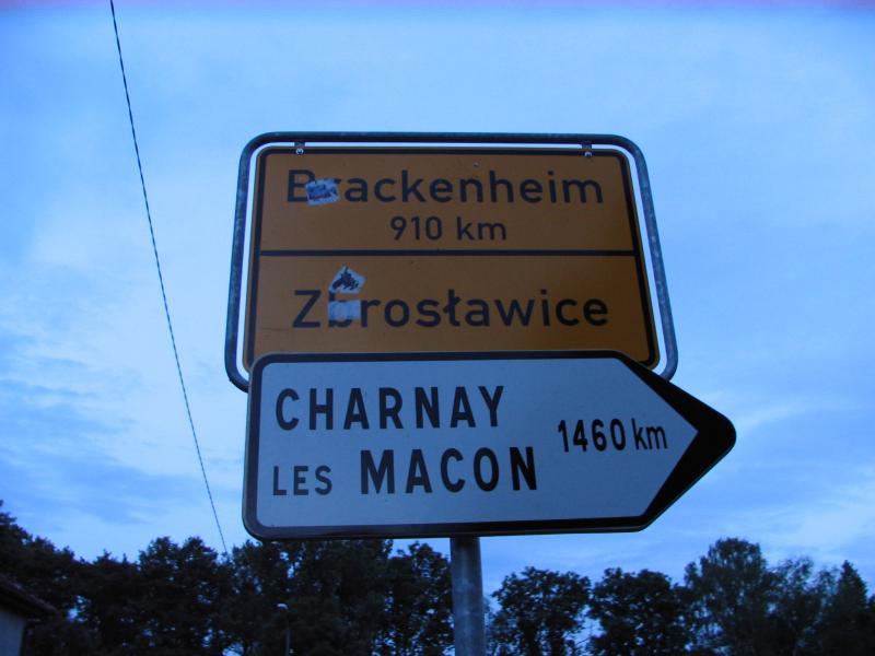 tablica, miasta, drogowskaz, zbrosławice