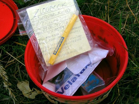 geocaching, kesz, logbook