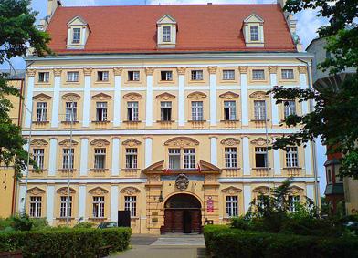 oława, zamek księżnej luizy, plac zamkowy, urząd miejski