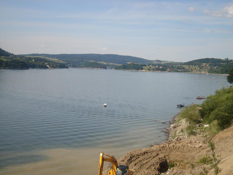 woda, jezioro, rożnowskie