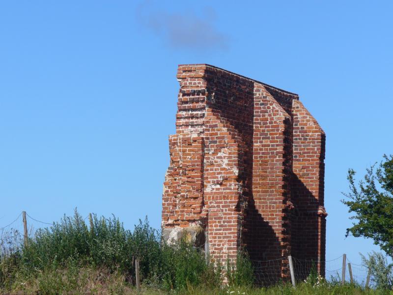 W Trzęsaczu.