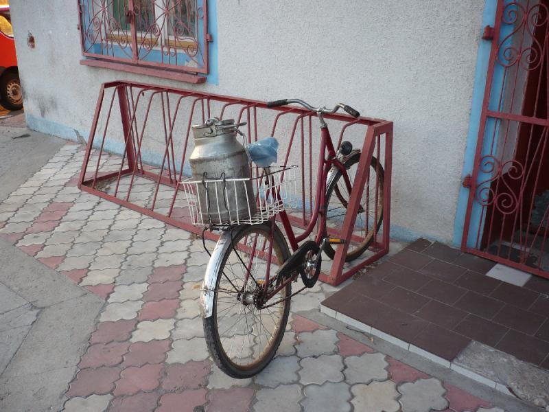 bagaż, bańka, rower