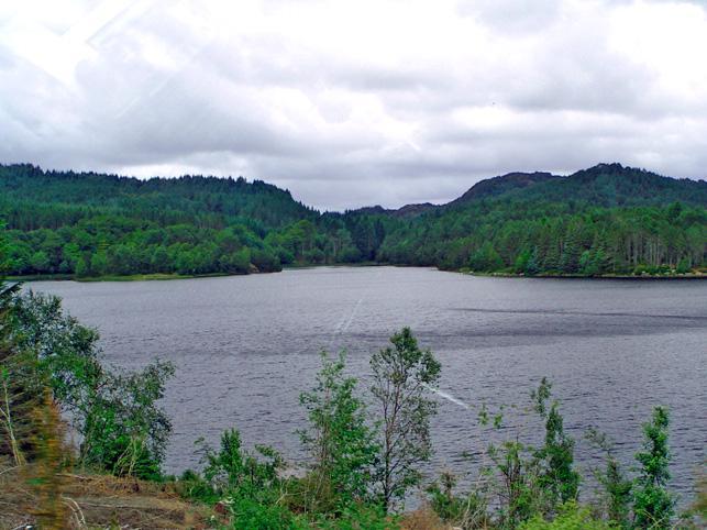 jezioro, haugesund, norwegia