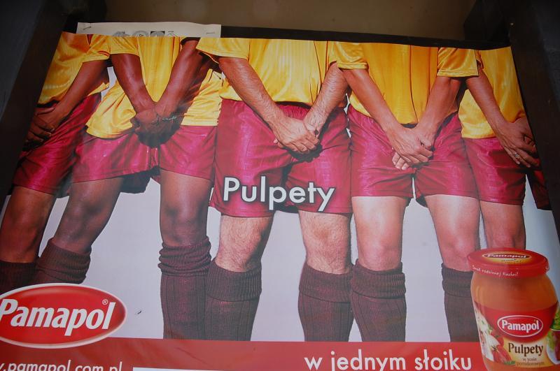 reklama, pulpety