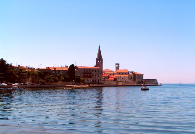 panorama, istria, chorwacja, porec