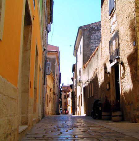 istria, porec, satre miasto