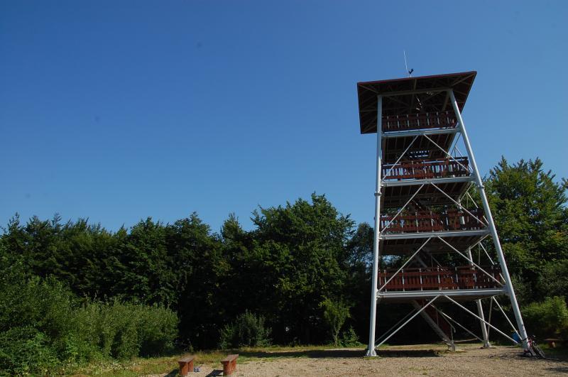 Wieża widokowa na brzance - Podgórze Ciężkowickie