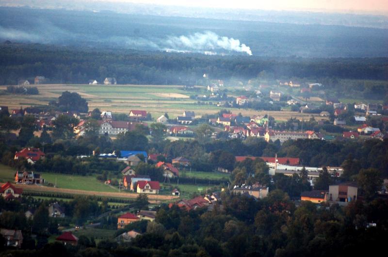 panorama, dębno
