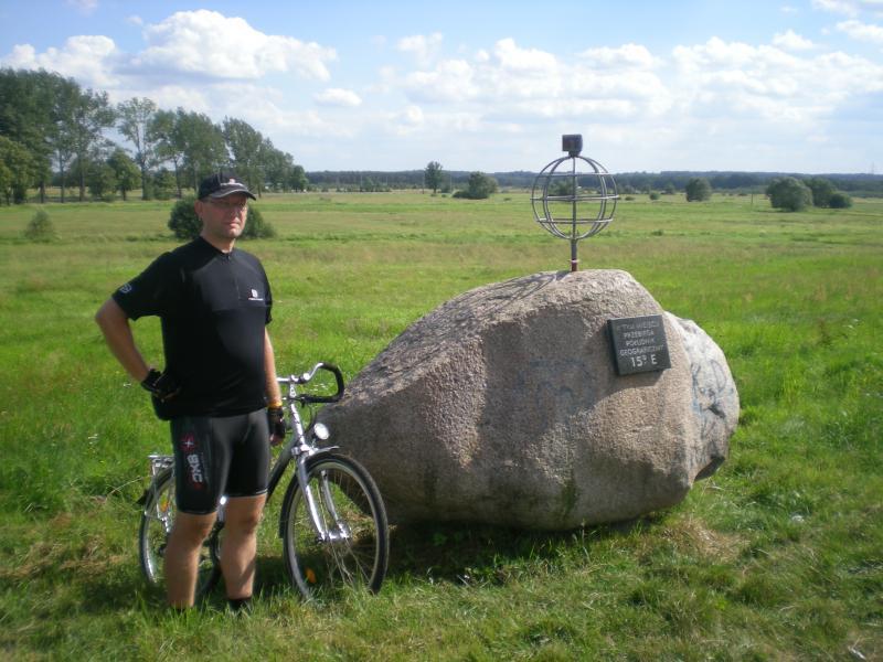 jasień, południk, głaz, rower