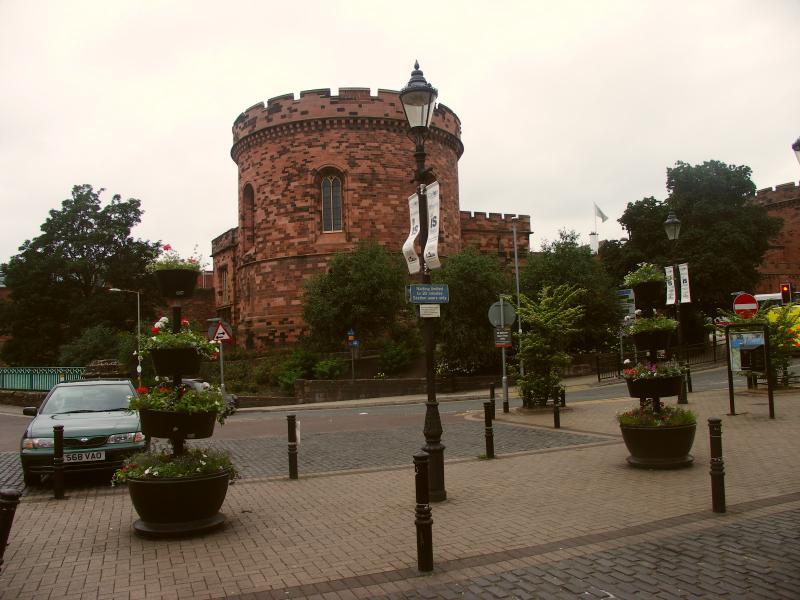 zamek, carlisle, cumbria