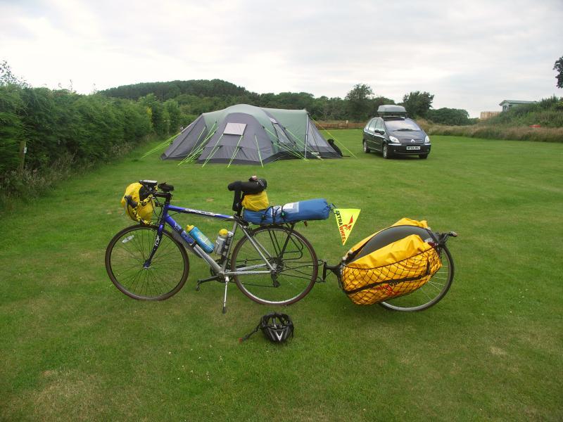 wyprawa, scotland, kirkcudbright, galloway, campsite