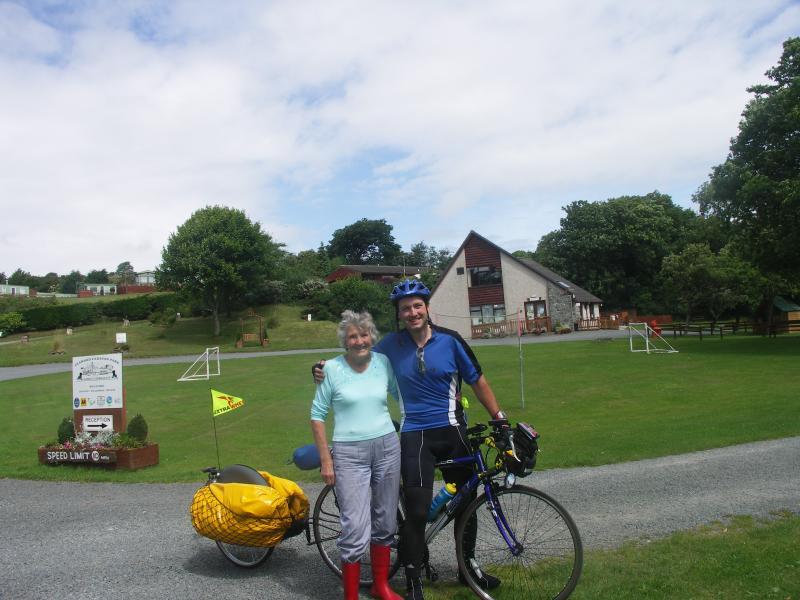 wyprawa, scotland, kirkcudbright, galloway, campsite