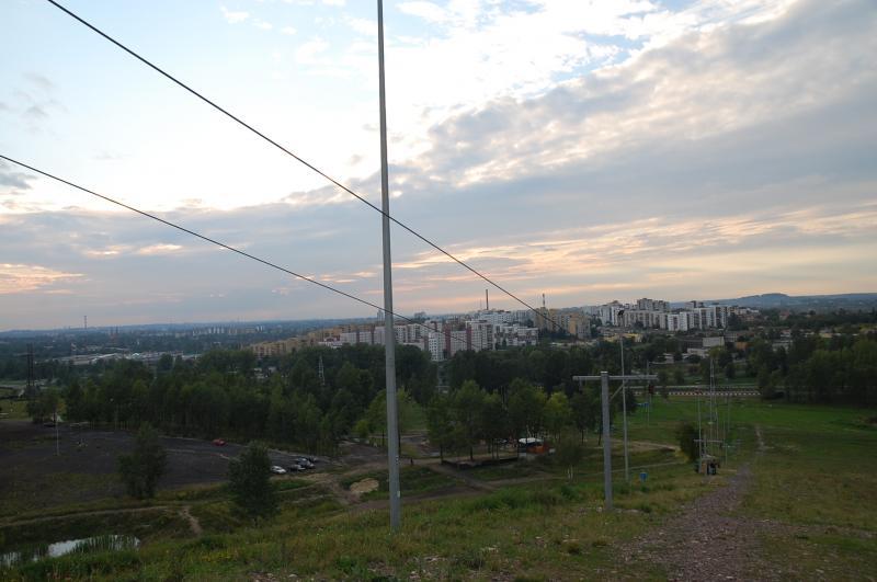 sosnowiec, park środula