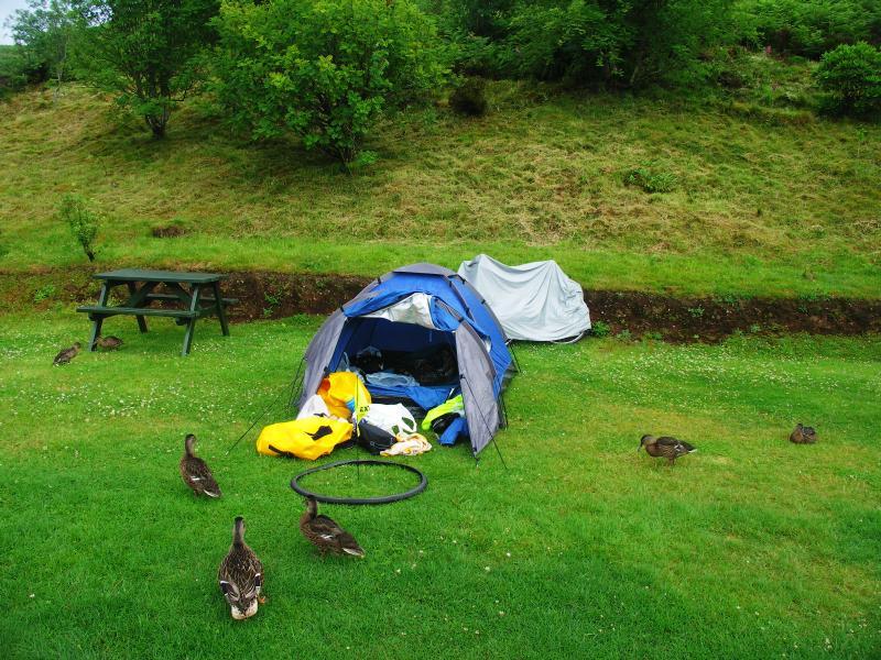 scotland, campsite, argyll, oban