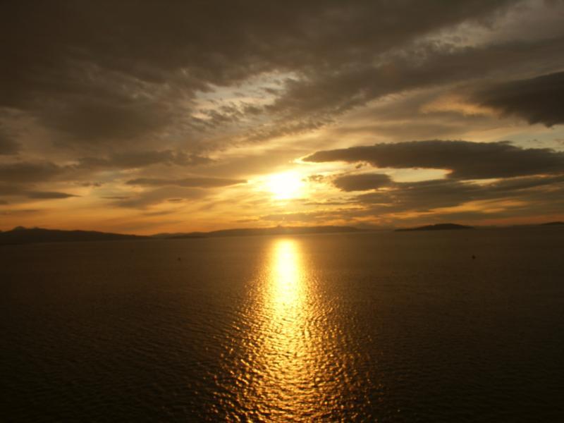 scotland, sunset, isle of skye, skye bridge