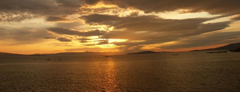 scotland, sunset, isle of skye, skye bridge