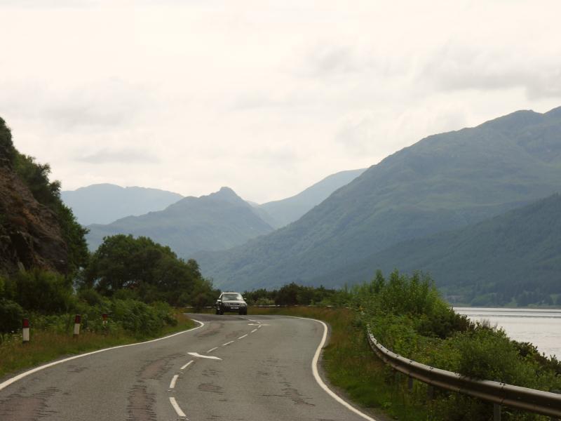 scotland, highlands, eilean donan castle, dornie village