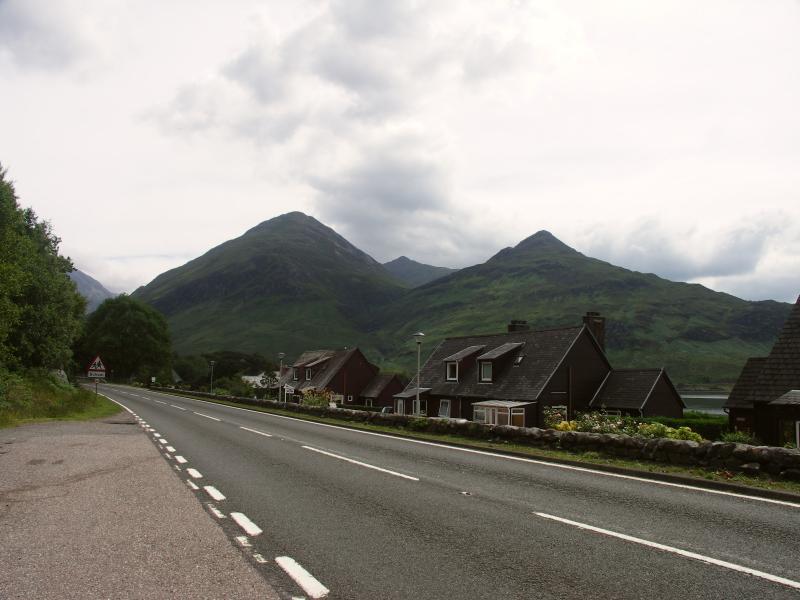 scotland, highlands, loch duich, five sisters