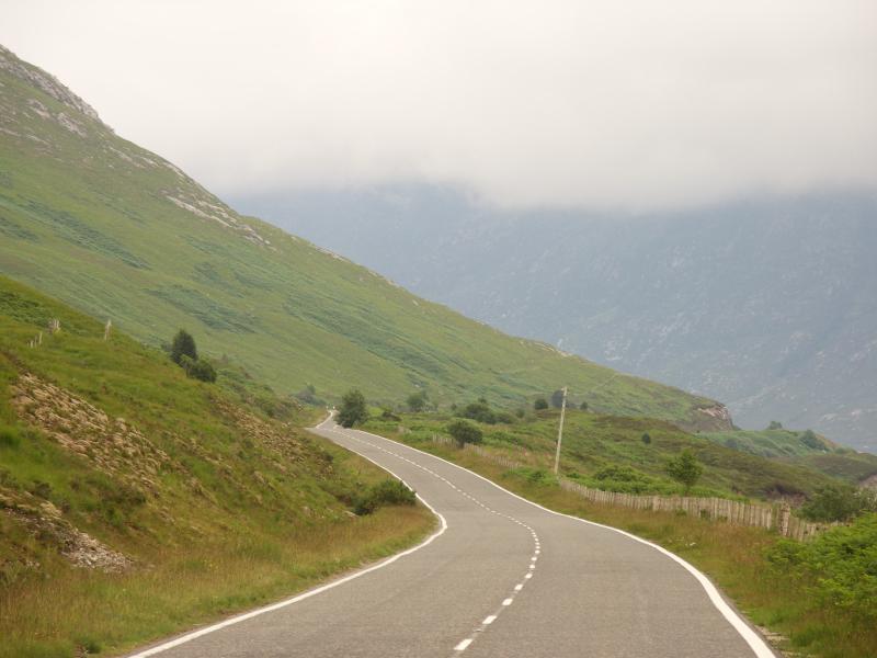 scotland, highlands, loch cluanie
