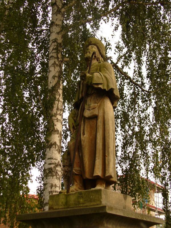 Figura św. Rocha w Brochowie