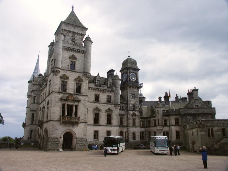 scotland, sutherland, dunrobin castle, golspie