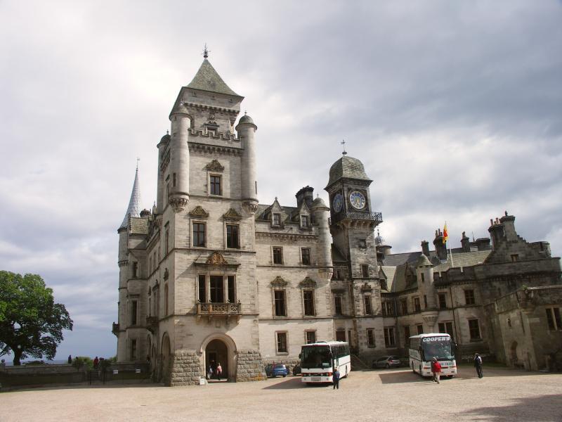 scotland, sutherland, dunrobin castle, golspie