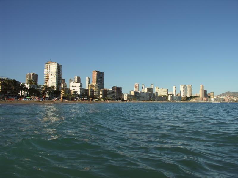 espana, costa blanca, benidorm