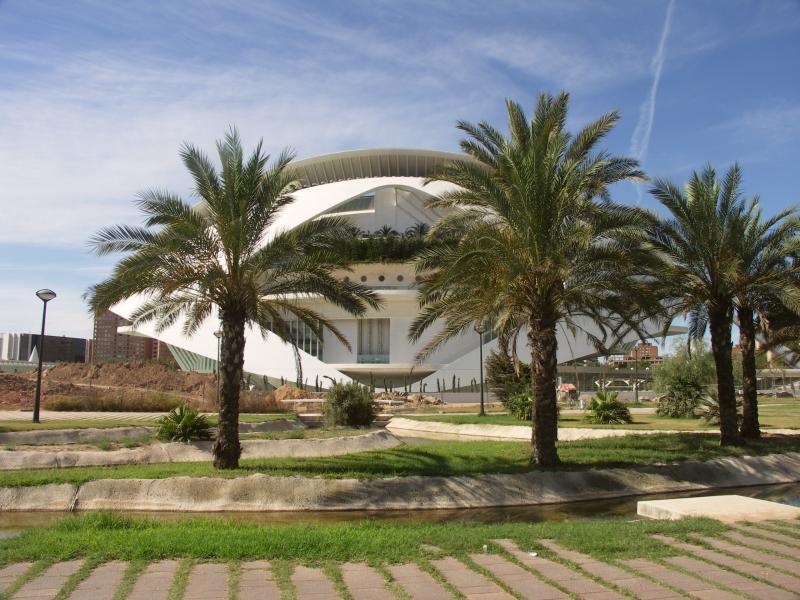 espana, valencia, la ciudat de les artes i les ci