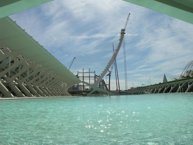 espana, valencia, la ciudat de les artes i les ci